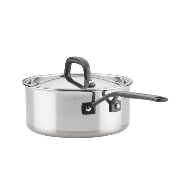 KitchenAid ® 10-Piece 5-Ply Clad Stainless Steel Cookware Set - image 3 of 5