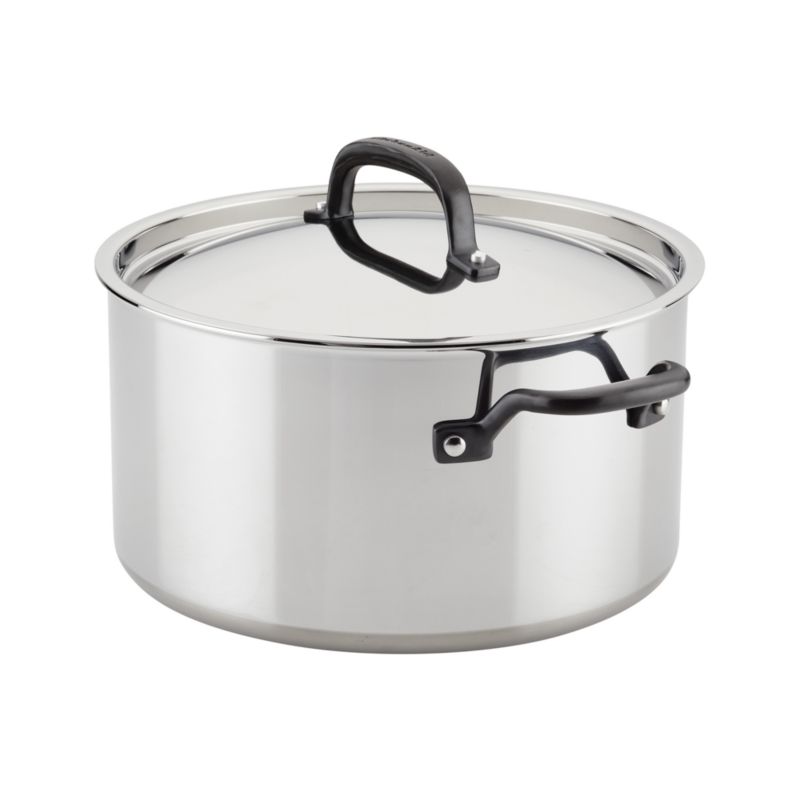 KitchenAid ® 10-Piece 5-Ply Clad Stainless Steel Cookware Set - image 4 of 5