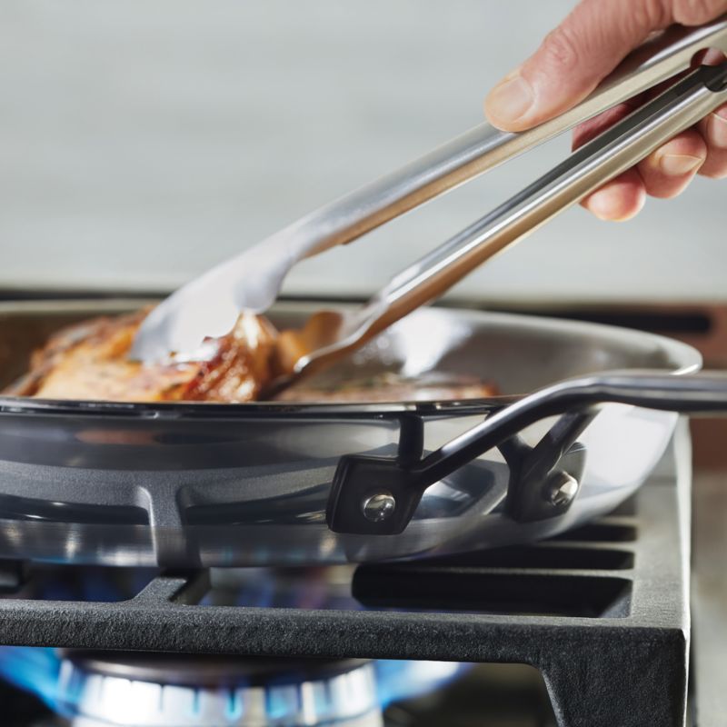 KitchenAid ® Stainless Steel 5-Ply Clad 12.25" Frying Pan - image 2 of 4