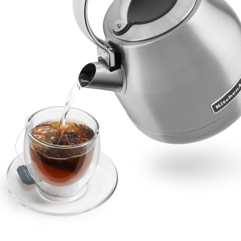 KitchenAid ® 1.25-Liter Silver Electric Tea Kettle