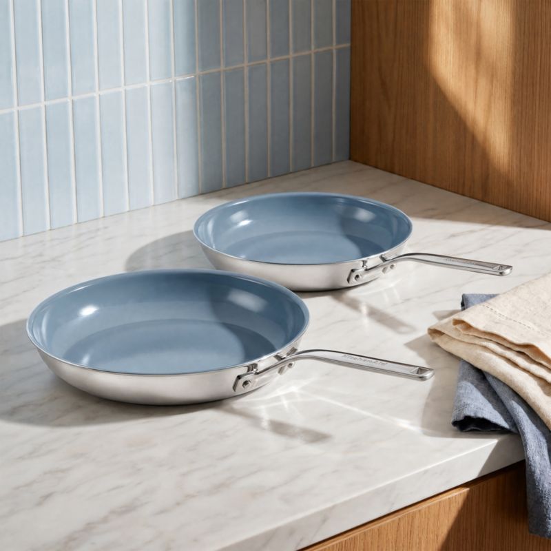 KitchenAid ® Design Series Luminaire Ceramic Nonstick 10" and 12" Fry Pans Set - image 1 of 6