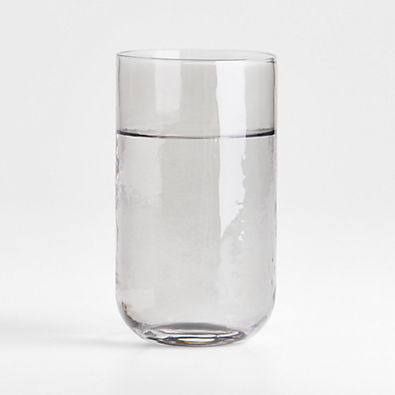 View Kuruwa 16-Oz. Grey Hammered Glass Tumbler by Eric Adjepong details