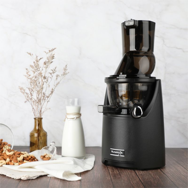 Kuvings EVO820 Series Black Whole Slow Juicer + Reviews Crate & Barrel