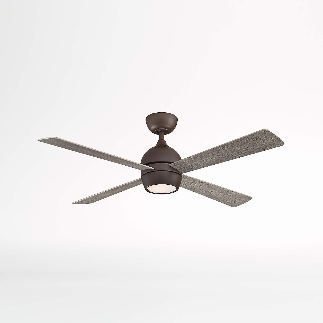 Fanimation Kwad 52" Matte Greige Ceiling Fan with Reversible Blades