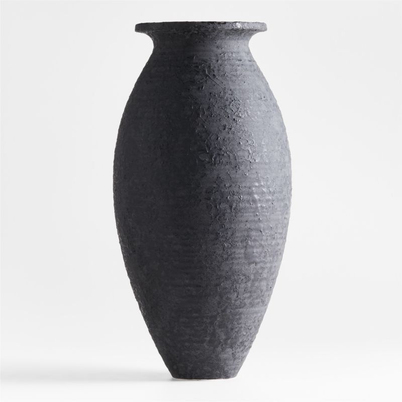 Kyoto Black Ceramic Vase 20" - image 8 of 10