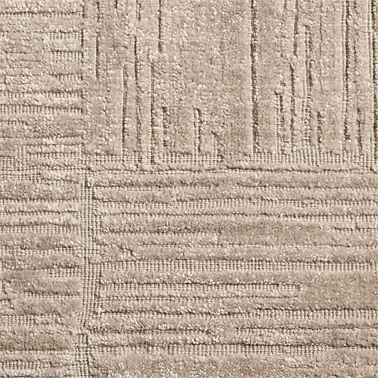 Kyoto Performance Handwoven Ivory Rug Swatch 12"x18"
