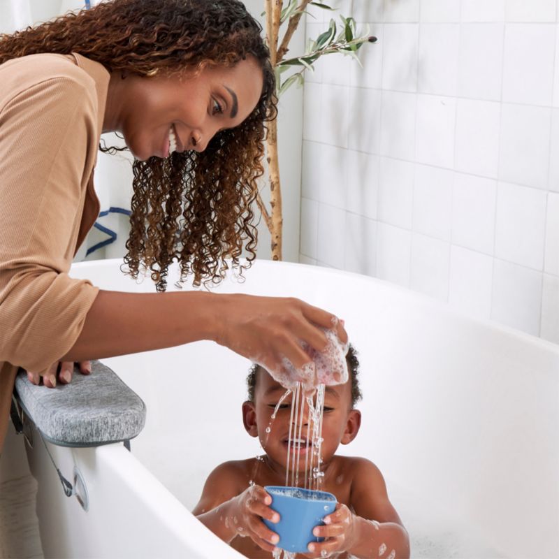 Lalo Coconut White Bathtime Essentials and Baby Bath Toys Set