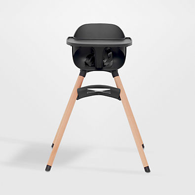 View Lalo The Chair 3-in-1 Baby Licorice Black High Chair details