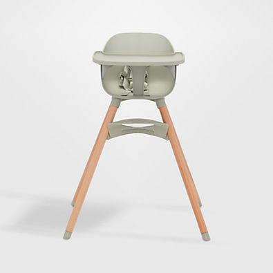 View Lalo The Chair 3-in-1 Sage Green Baby High Chair details