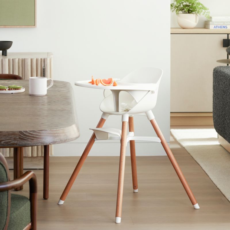 Lalo The Chair 3-in-1 Baby Coconut White High Chair