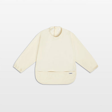 View Lalo Oatmeal White Smock Bib details