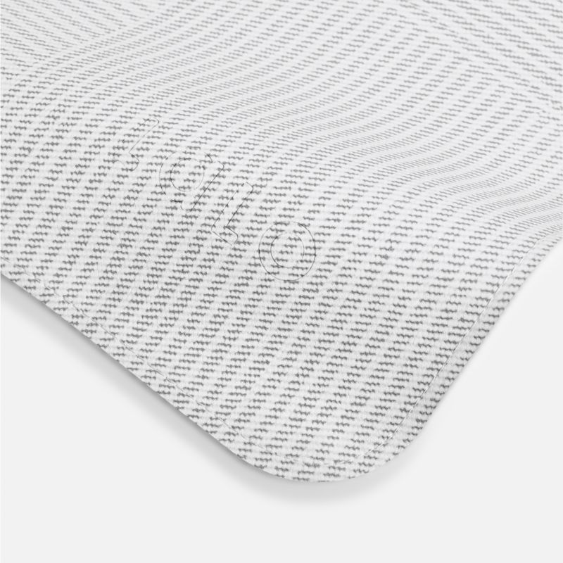 Lalo Grey Wickerwork Splat Mat - image 6 of 9