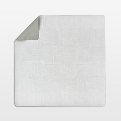 View Lalo Sage Green Wickerwork Splat Mat details