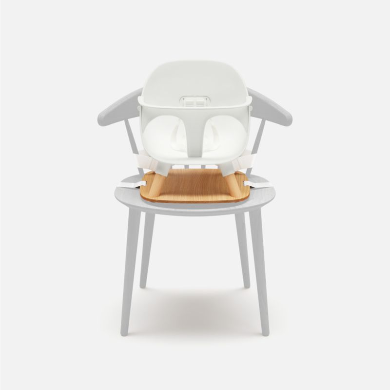 Lalo The Booster Toddler Coconut White Booster Seat - image 2 of 4