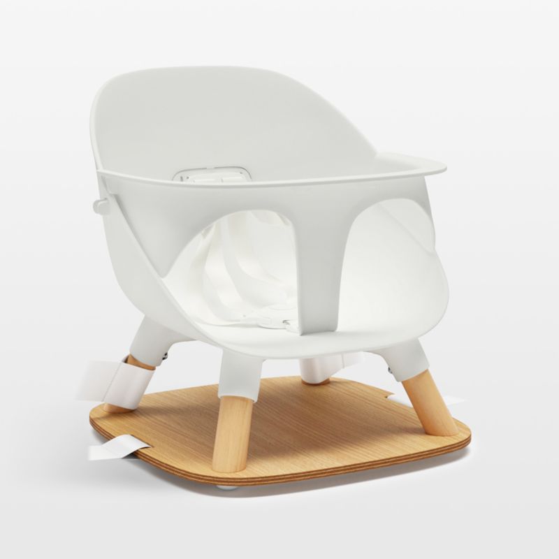 Lalo The Booster Toddler Coconut White Booster Seat - image 0 of 4