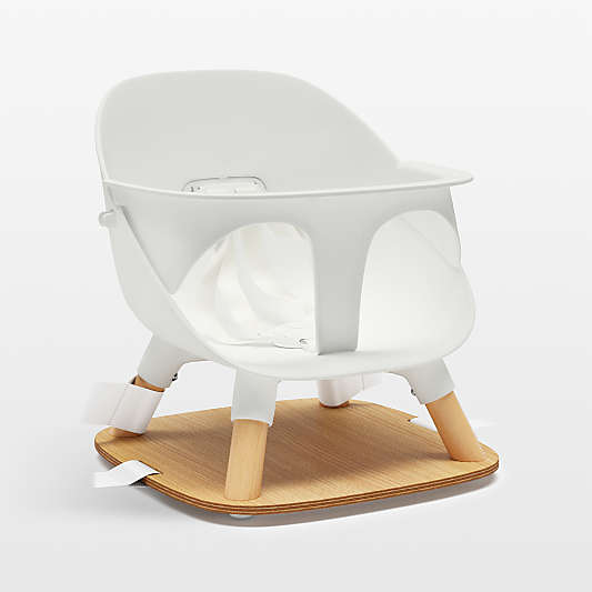 Lalo The Booster Toddler Coconut White Booster Seat