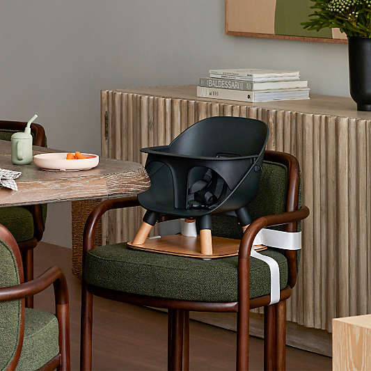 Lalo The Booster Toddler Licorice Black Booster Seat