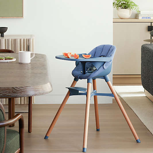 Lalo The Chair 3-in-1 Blueberry Blue Baby High Chair