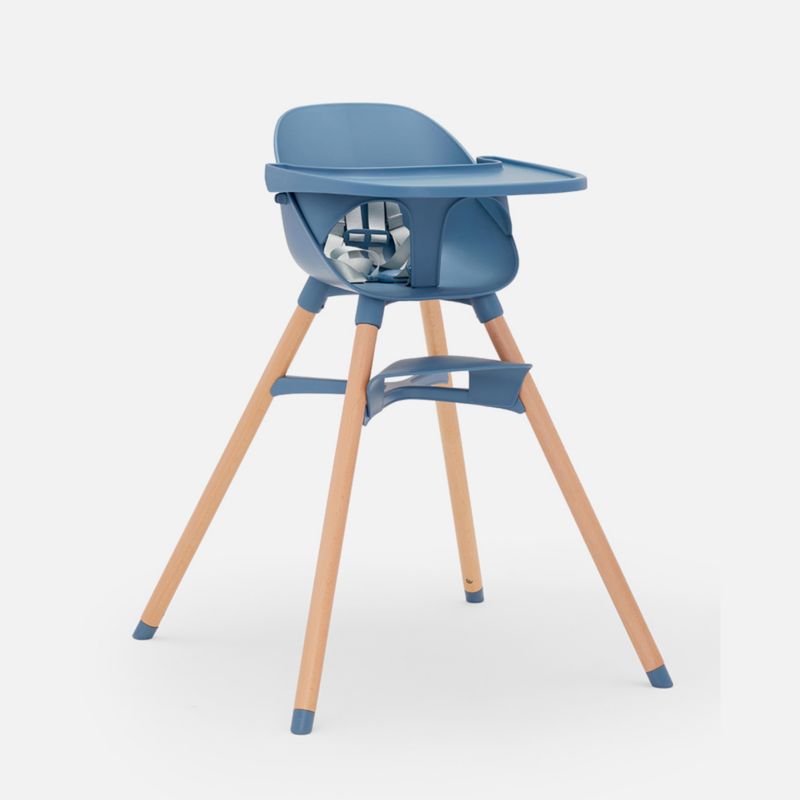 Lalo The Chair 3-in-1 Blueberry Blue Baby High Chair - image 6 of 10