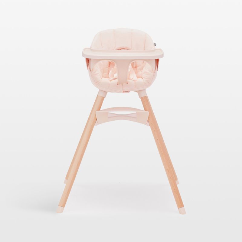 Lalo The Cushion Grapefruit Pink Baby High Chair Cushion - image 2 of 4