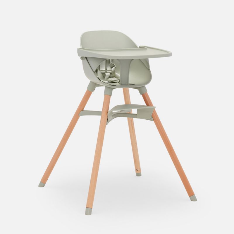 Lalo The Chair 3-in-1 Sage Green Baby High Chair - image 7 of 11