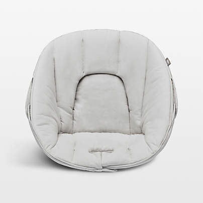 Lalo The Cushion Baby High Chair Coconut White Cushion