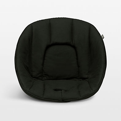 View Lalo The Cushion Baby High Chair Licorice Black Cushion details