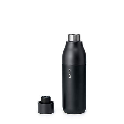 LARQ Self Cleaning 25 oz Water Bottle in Obsidian Black