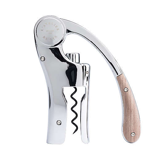 L' Atelier du Vin Oeno Motion Wood and Chrome Corkscrew