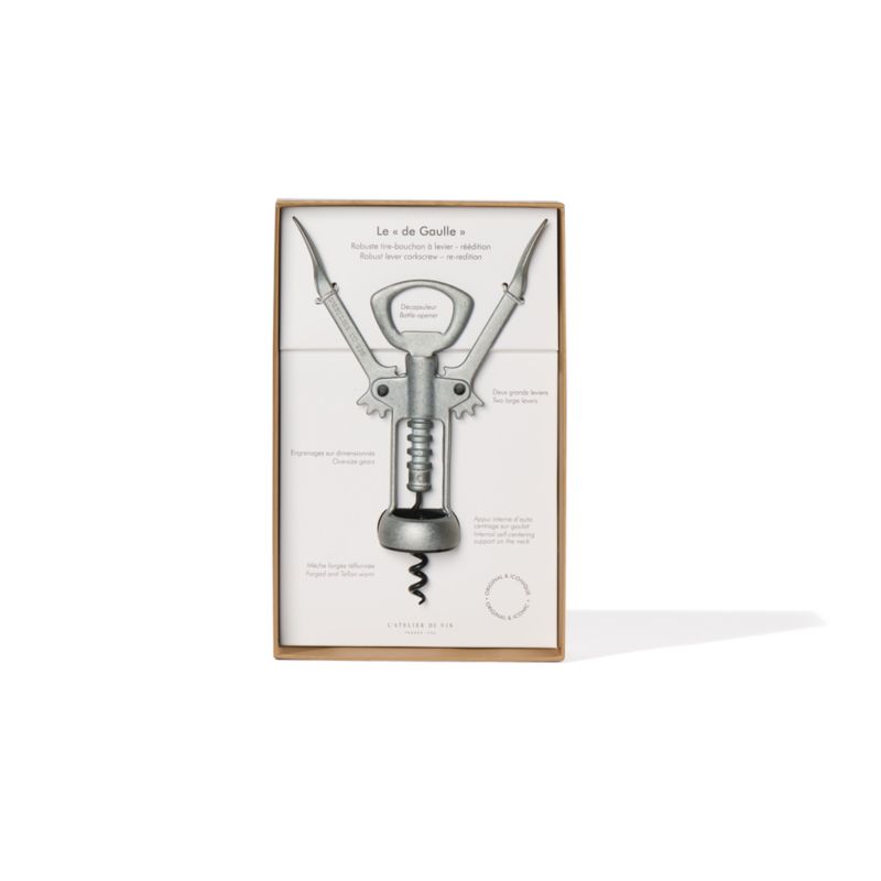 L'Atelier du Vin Le "de Gaulle" Wine Winged Corkscrew - image 5 of 6