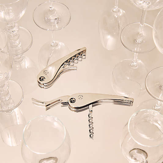 L'Atelier du Vin Silver Soft Machine Wine Corkscrew