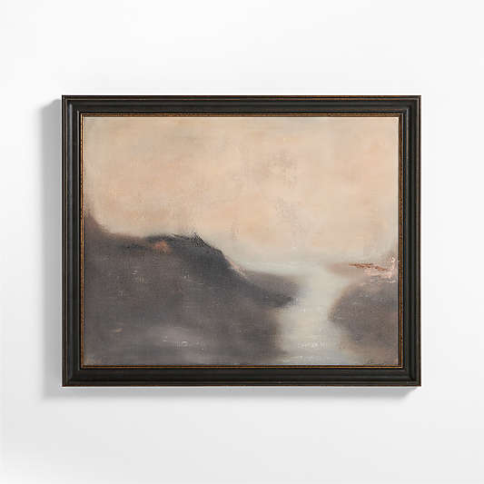 "A Quiet Path" by Lindsay Browning 42.5"x34.5" Framed Wall Art Print