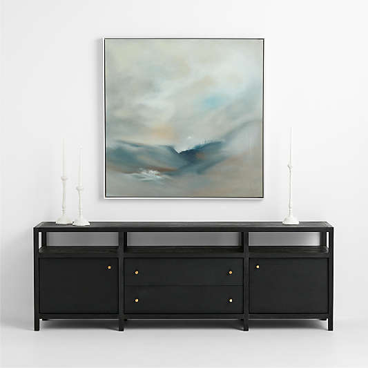 Ocean Breeze by Lindsay Browning 48.5" x 48.5" Framed Wall Art Print