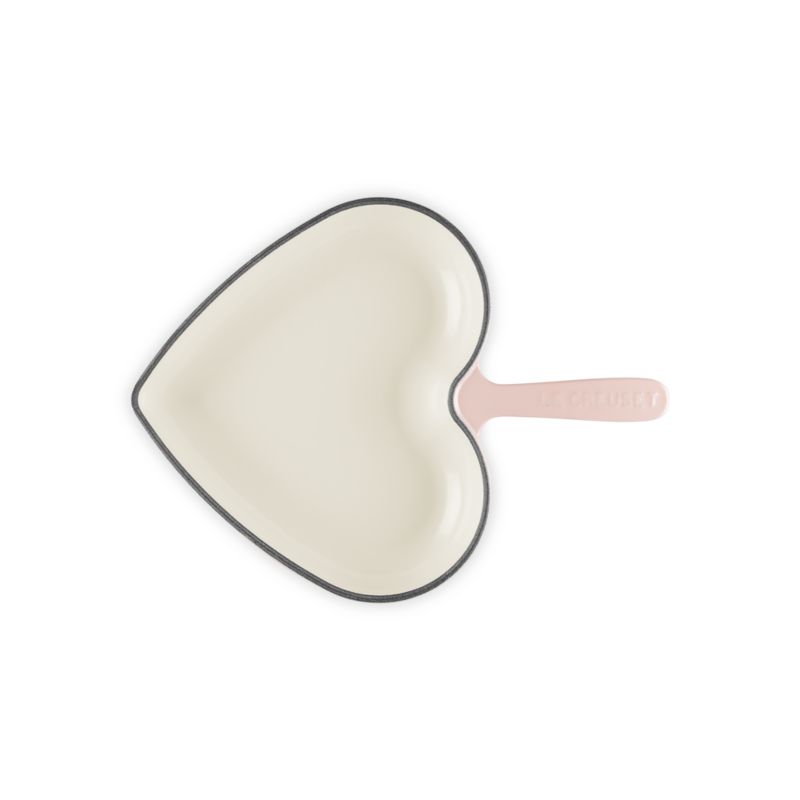 Le Creuset ® Traditional 10.25" Peche Enameled Cast Iron Heart Skillet - image 3 of 6