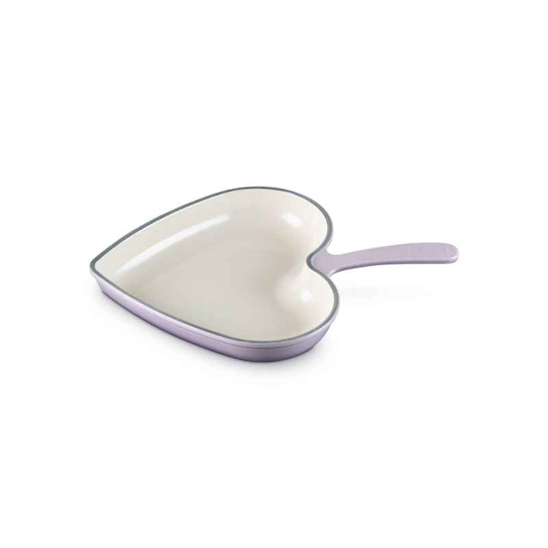 Le Creuset ® Traditional 10.25" Provence Enameled Cast Iron Heart Skillet - image 5 of 6