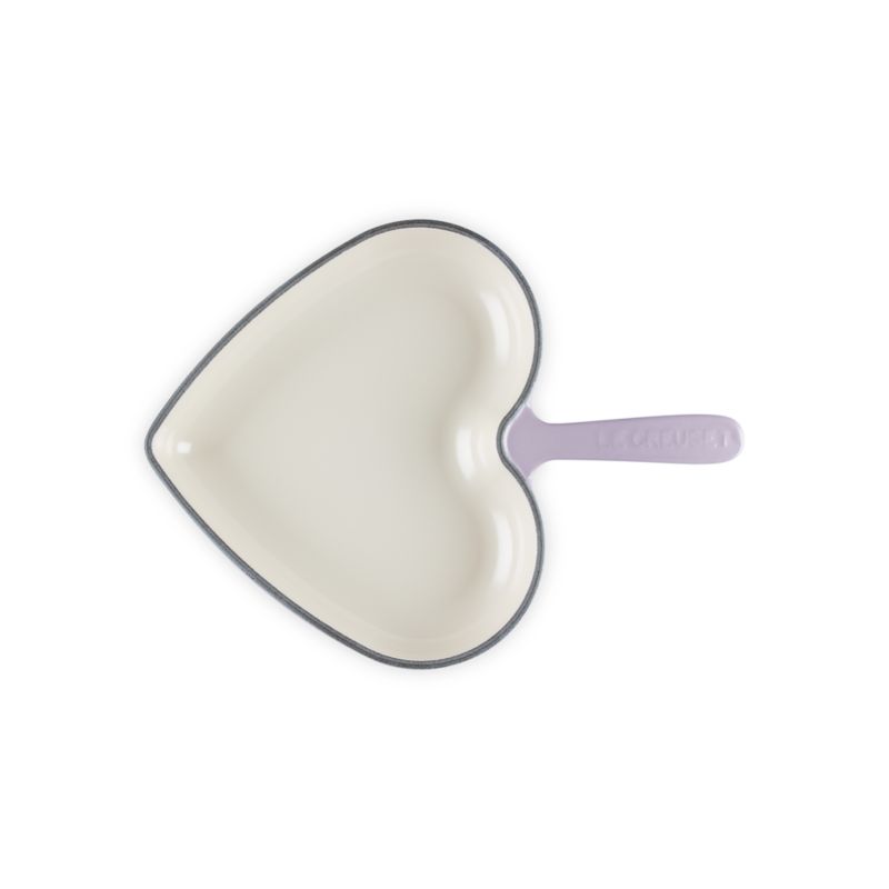 Le Creuset ® Traditional 10.25" Provence Enameled Cast Iron Heart Skillet - image 4 of 6