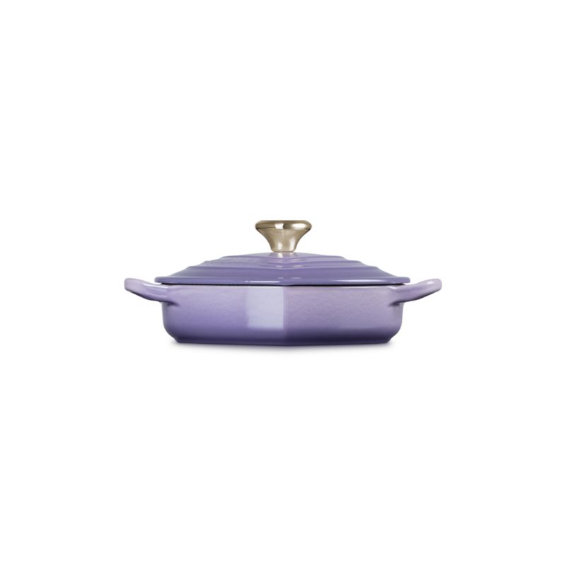 Le Creuset ® Traditional 1.25-Qt. Provence Enameled Cast Iron Heart Dish with Light Gold Heart Knob - image 5 of 7
