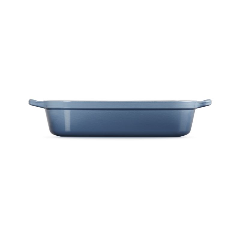 Le Creuset ® Signature 5.25-Qt. Chambray Enameled Cast Iron Rectangular Roaster - image 5 of 6