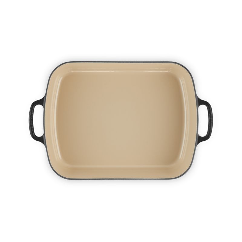 Le Creuset Signature ® 5.25-Qt. Licorice Enameled Cast Iron Rectangular Roaster - image 2 of 4