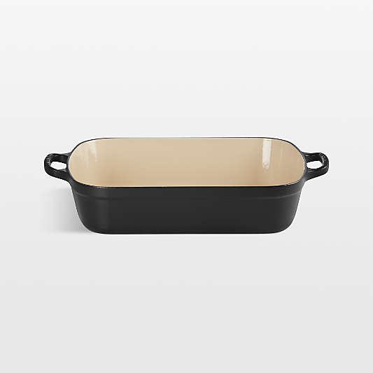 Le Creuset Signature ® 5.25-Qt. Licorice Enameled Cast Iron Rectangular Roaster
