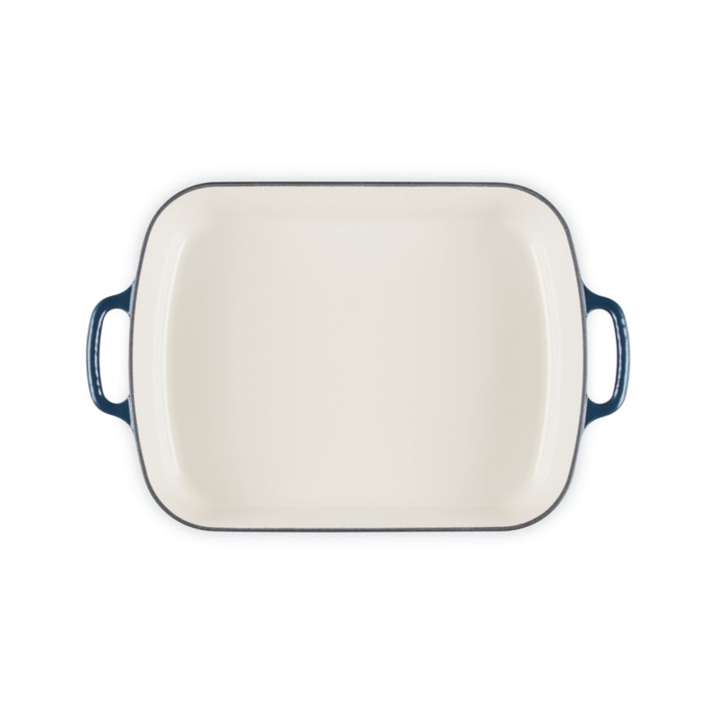 Le Creuset ® Signature 5.25-Qt. Nuit Enameled Cast Iron Rectangular Roaster - image 4 of 6