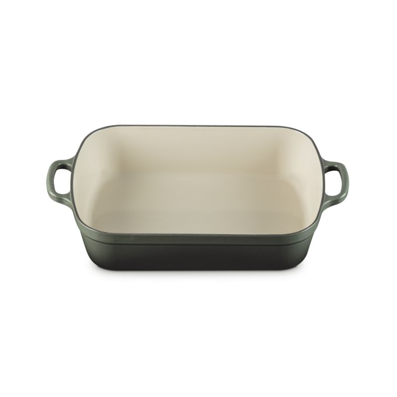 Le Creuset ® Signature 5.25-Qt. Thyme Enameled Cast Iron Rectangular Roaster - image 4 of 6