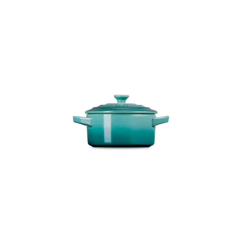 Le Creuset ® 8-Oz. Bleu Riviera Round Mini Cocotte with Lid - image 5 of 7