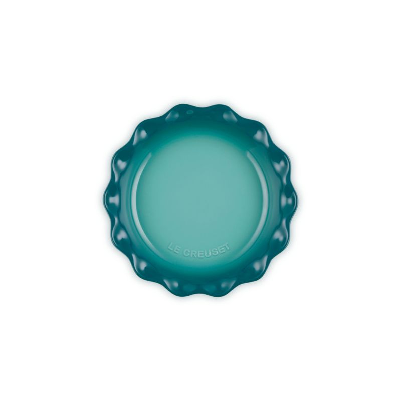 Le Creuset ® Heritage 9" Riviera Ceramic Pie Dish - image 3 of 6