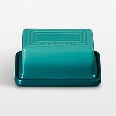 Le Creuset Bleu Riviera 19-cm Stoneware Butter Dish