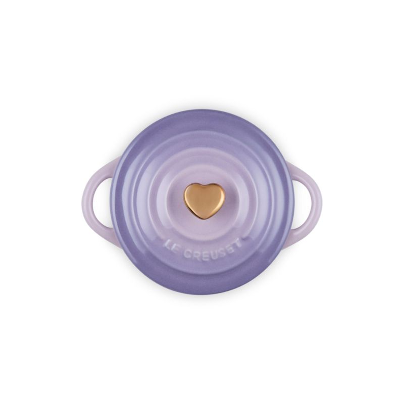 Le Creuset 8-oz Provence Mini Cocotte with Gold Heart Knob - image 1 of 5