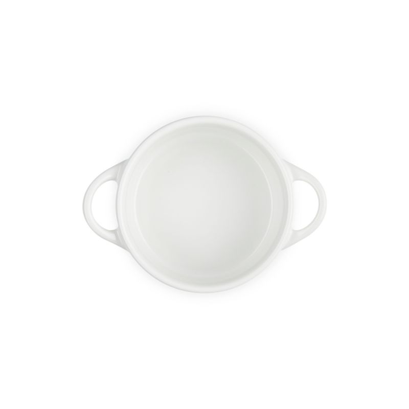 Le Creuset ® 8-oz. White Mini Cocotte with Gold Heart Knob - image 5 of 5