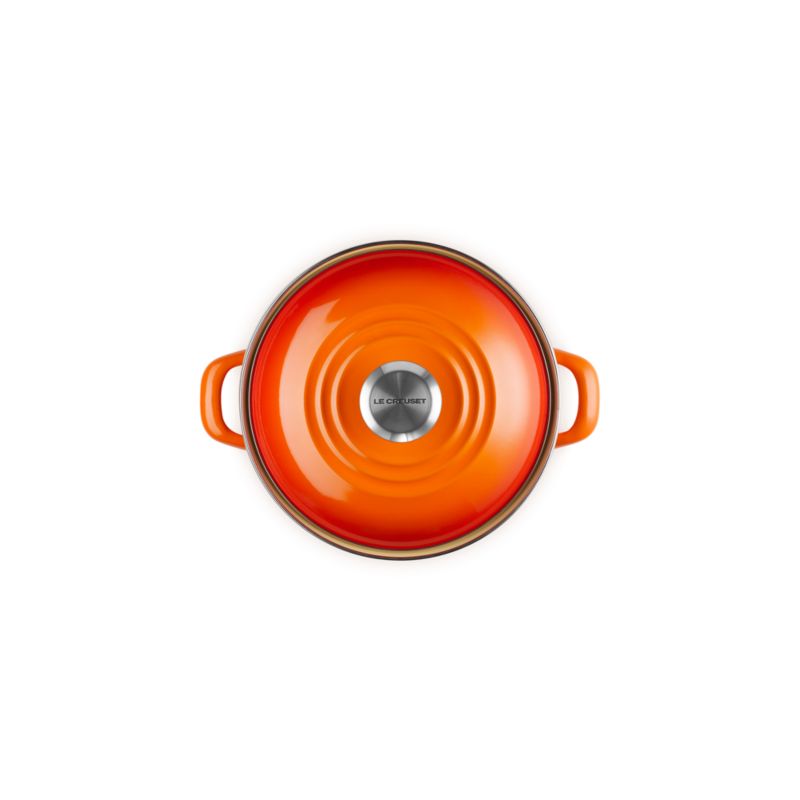 Le Creuset ® 3.8-Qt. Flame Enameled Steel Petite Stockpot with Stainless Steel Knob - image 1 of 4