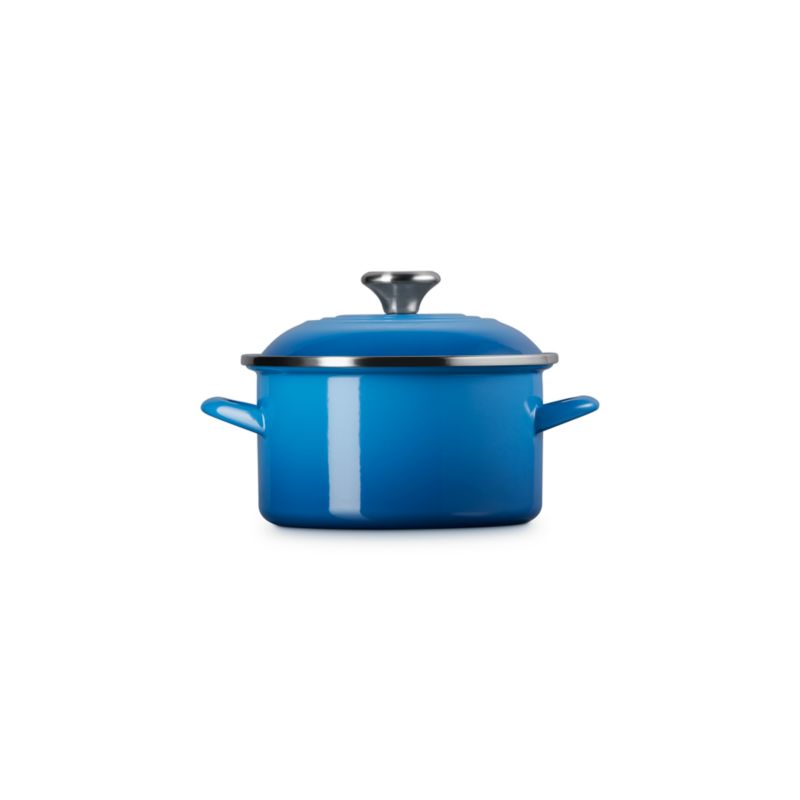 Le Creuset ® 3.8-Qt. Marseille Enameled Steel Petite Stockpot with Stainless Steel Knob - image 2 of 5
