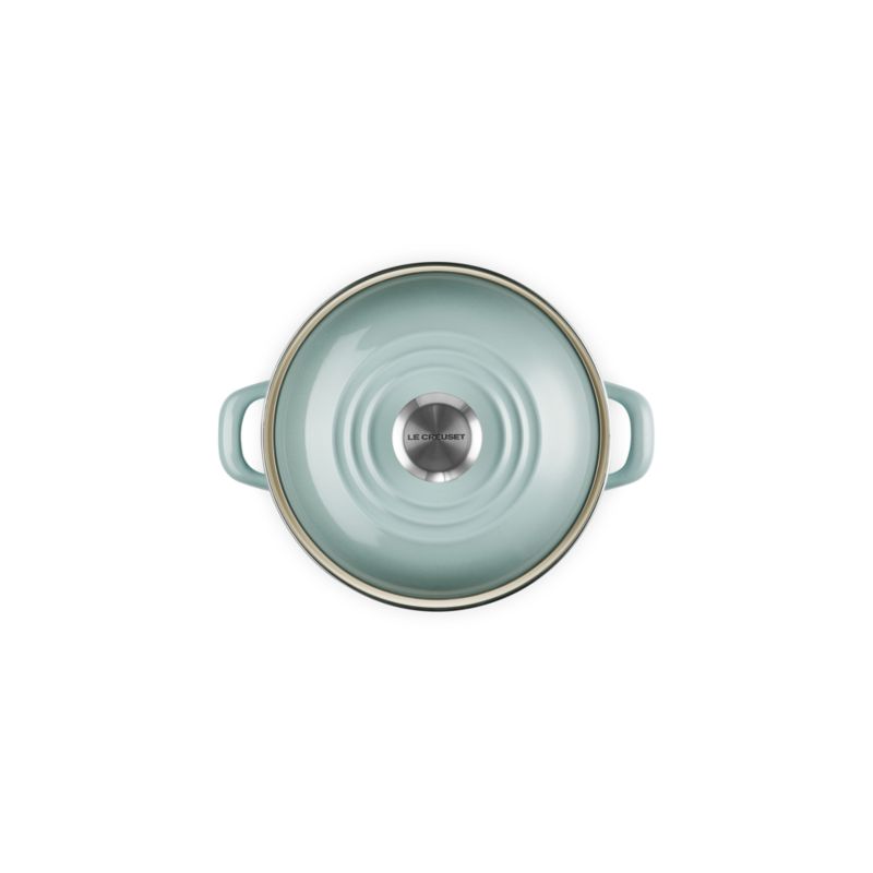 Le Creuset ® 3.8-Qt. Sea Salt Enameled Steel Petite Stockpot with Stainless Steel Knob - image 1 of 4